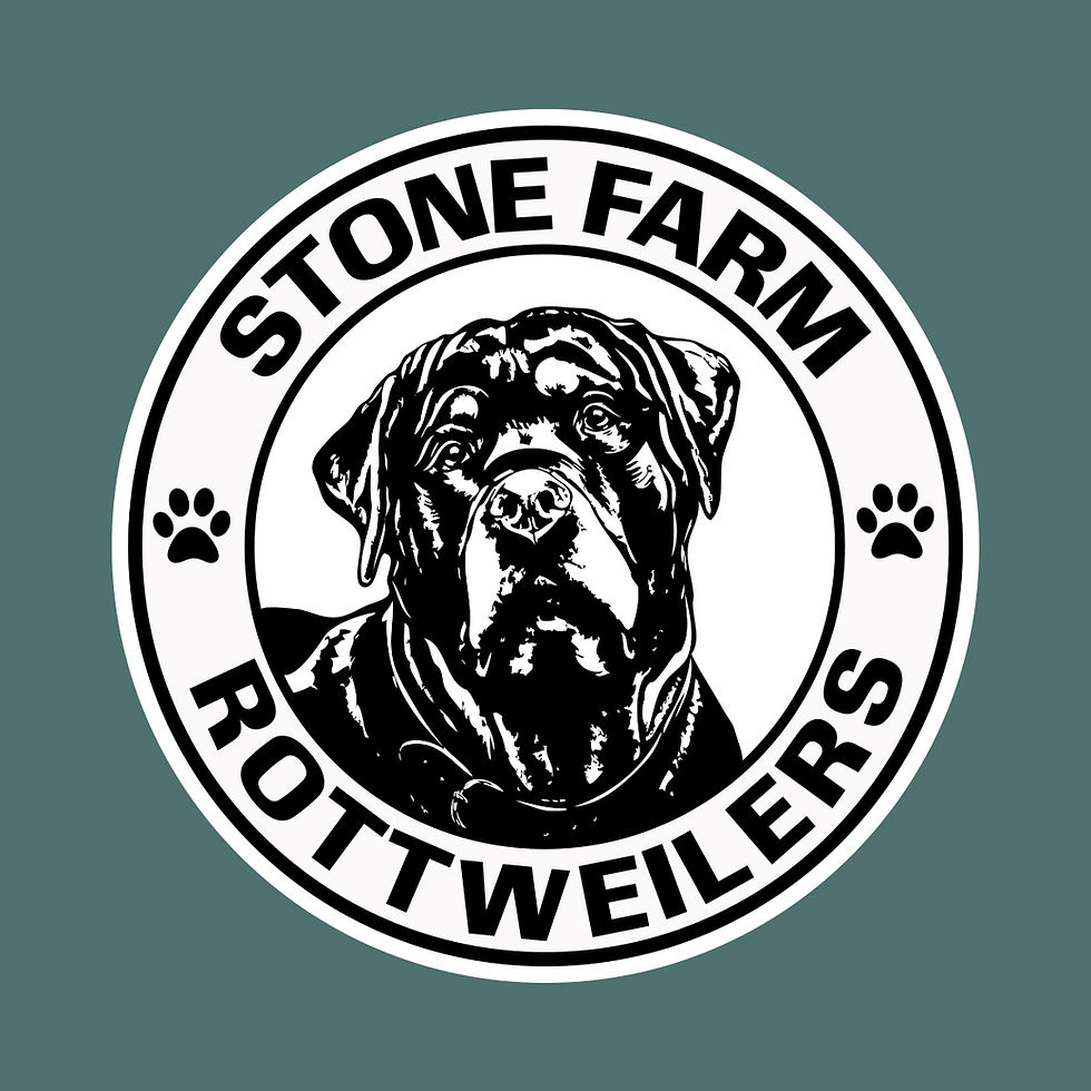 Stone Farm Rottweilers Vinyl Decal StoneFarmRottweilers