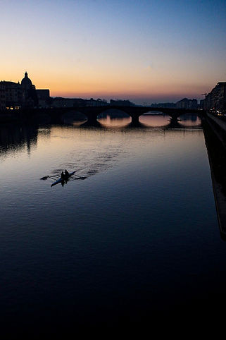 Silky sunset, florence, Italy 2023
