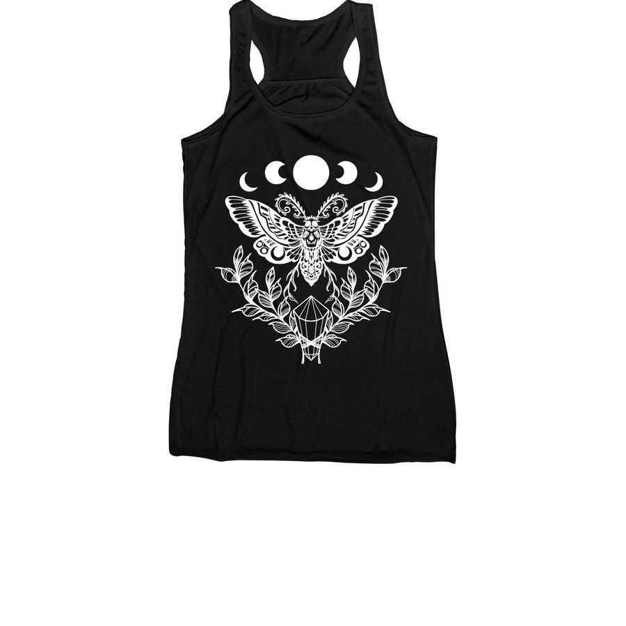 womens racerback tank black