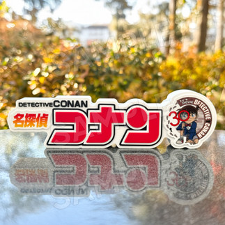 名偵探柯南動畫30週年展- 日版紀念電視動畫logo模型
