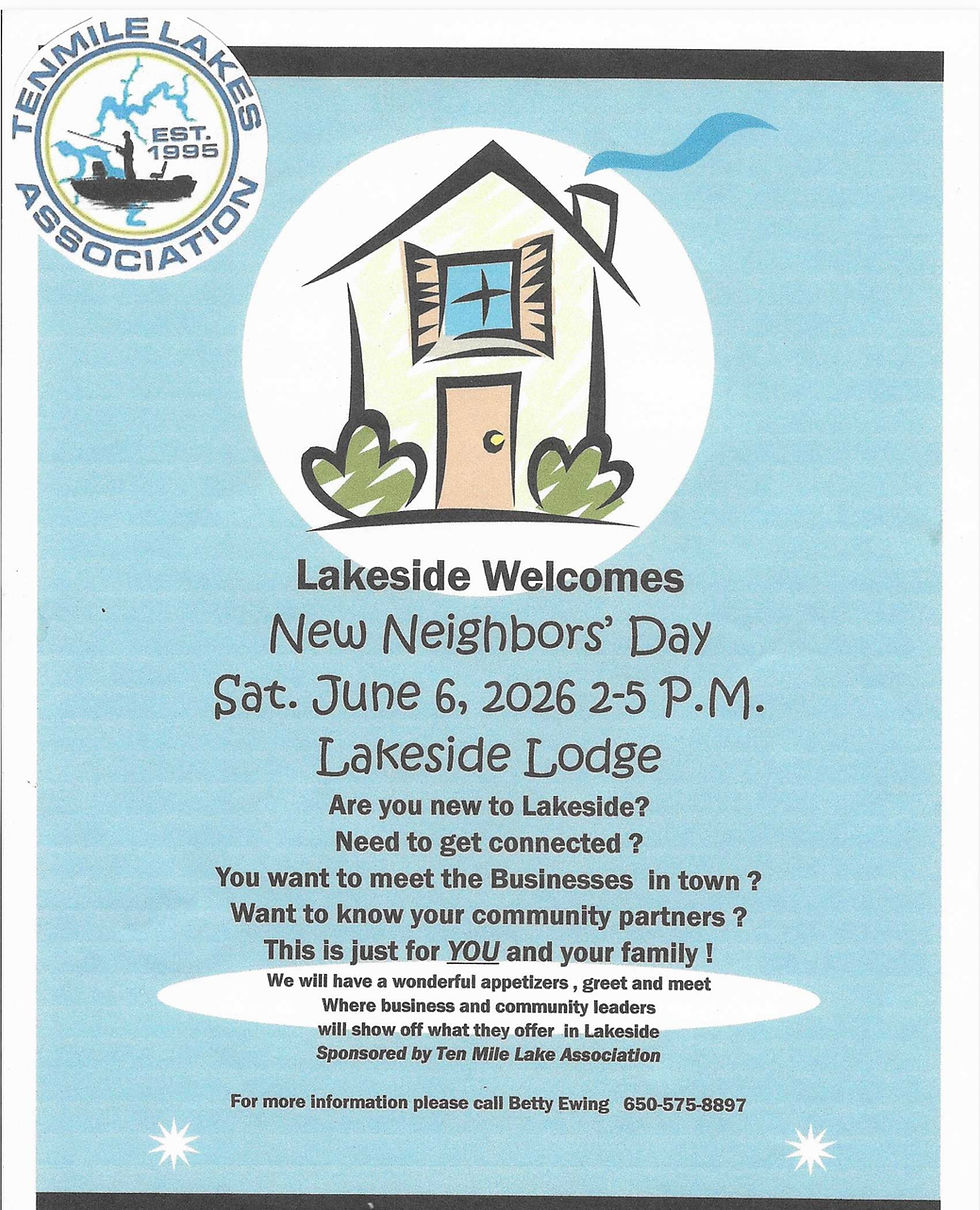 New Neighbors Day, Saturday June 6