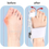 Thumbnail: Adjustable Toe Corrector Unisex Bunion Foot Hallux Valgus Braces Rotatable Toe S