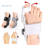 Thumbnail: Adjustable Toe Corrector Unisex Bunion Foot Hallux Valgus Braces Rotatable Toe S