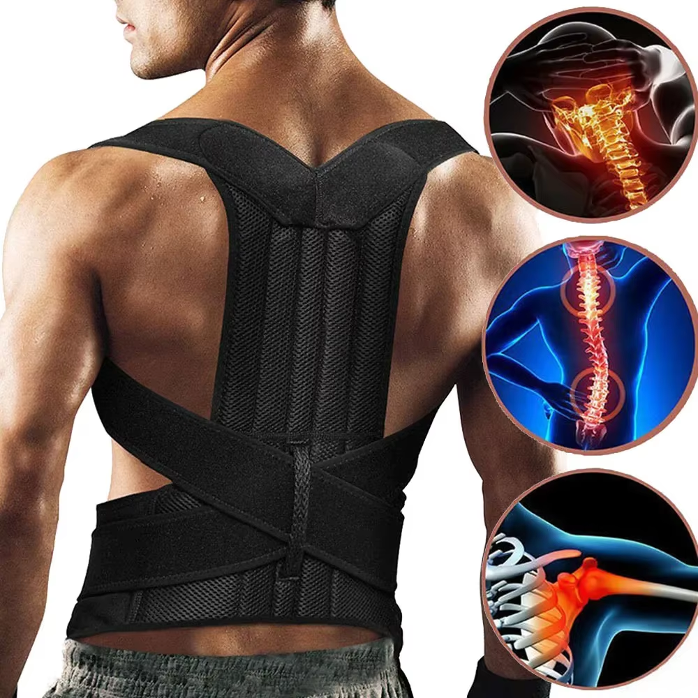 Adjustable Posture Corrector Back Support Shoulder Back Brace Posture Correction