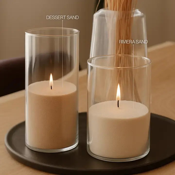 Miniaturbild: Riviera Sand Kerzensand mit Dochten