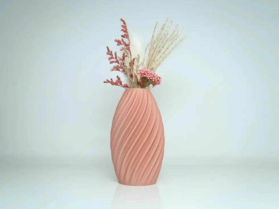 Miniaturbild: Stilvolle Vase für Trockenblumen