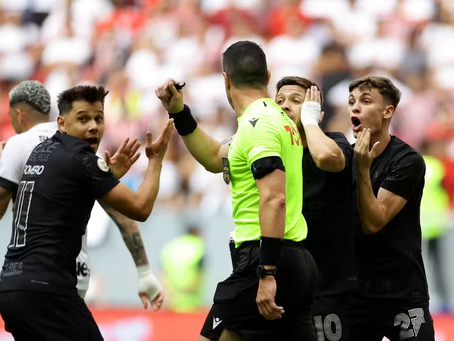 CBF divulga gravações do VAR sobre expulsões e pênalti contra o Corinthians no Majestoso