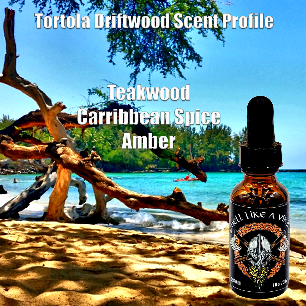 Tortola Driftwood Beard Oil