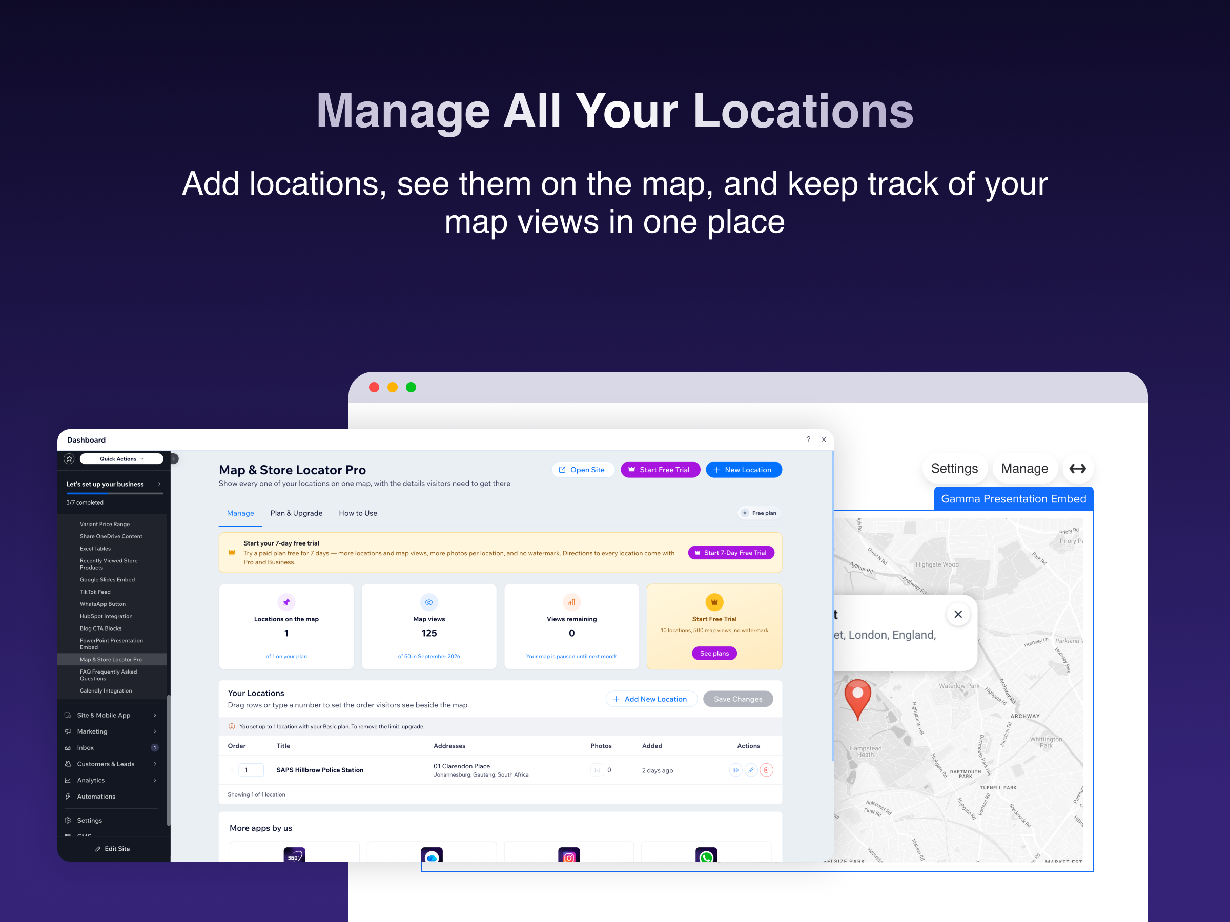 Map & Store Locator Pro screenshot 2