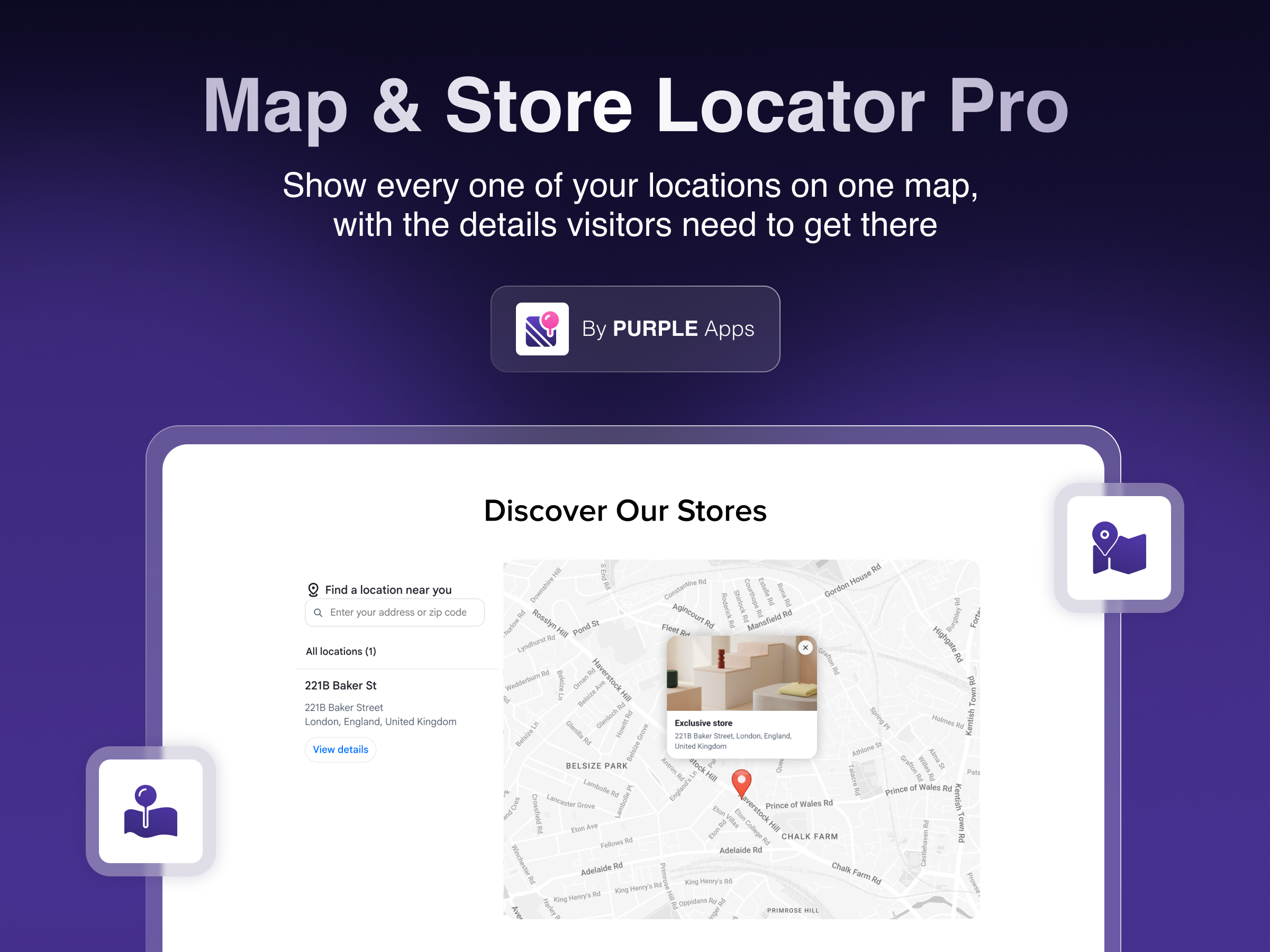 Map & Store Locator Pro screenshot 1