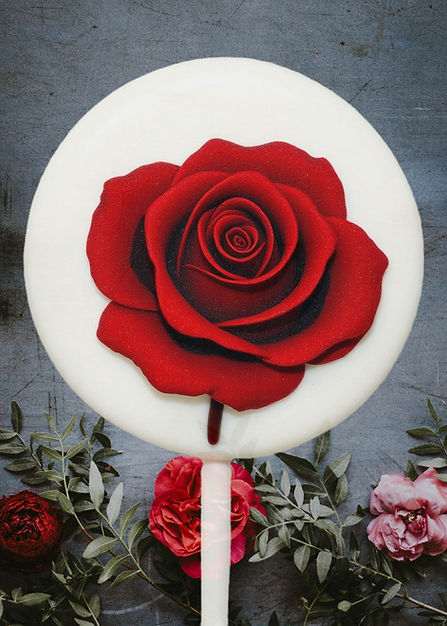 white red rose