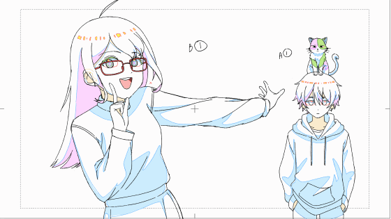 Personal animation of an genga for Kozeki group.gif