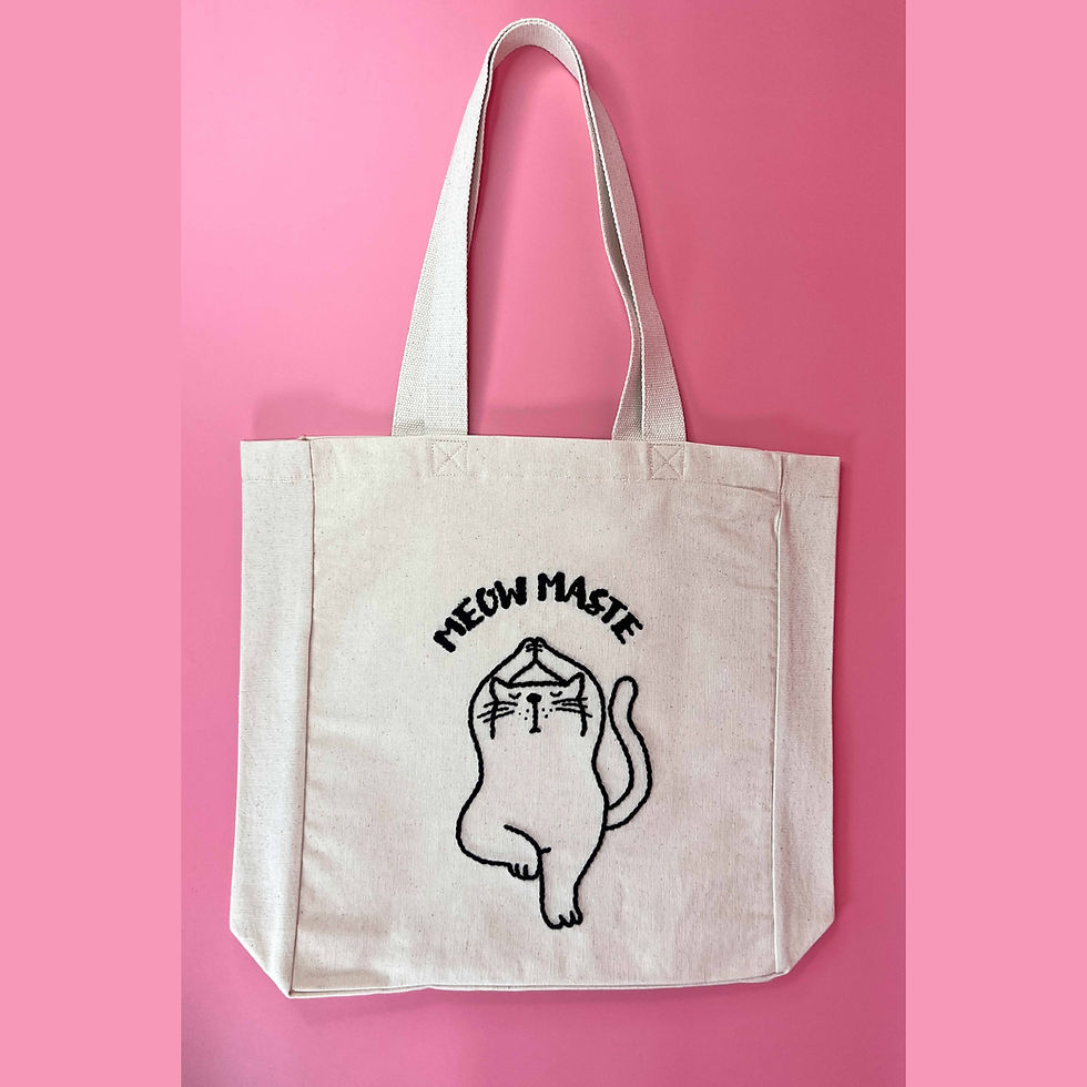 Küçük resim: Mırmır Tote Bag Collection-Pati Yogası