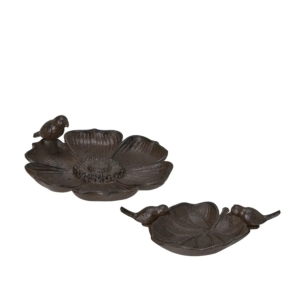 Fågelbad i järn från Wikholm Form