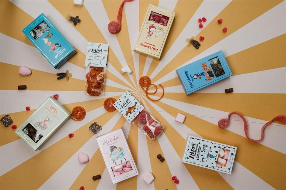 Miniatyrbild: Lilla gubbens sockerbitar | PIPPI | Fran & Co | 100g