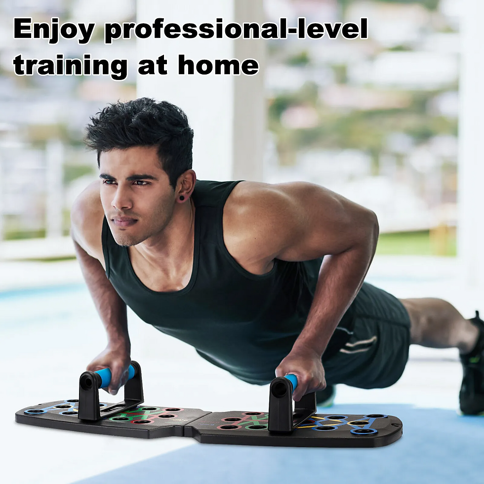 Miniatura: 28 in 1 Push Up Rack Board System Fitness Workout Train Home Gym Exercise Stands