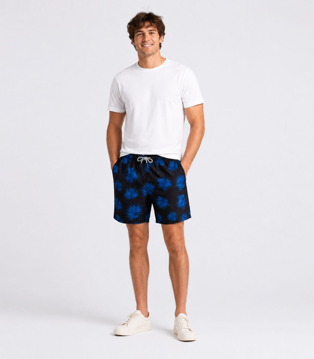 Bermuda Masculina Tactel Estampada 