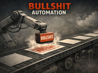 Bullshit automation is not progress