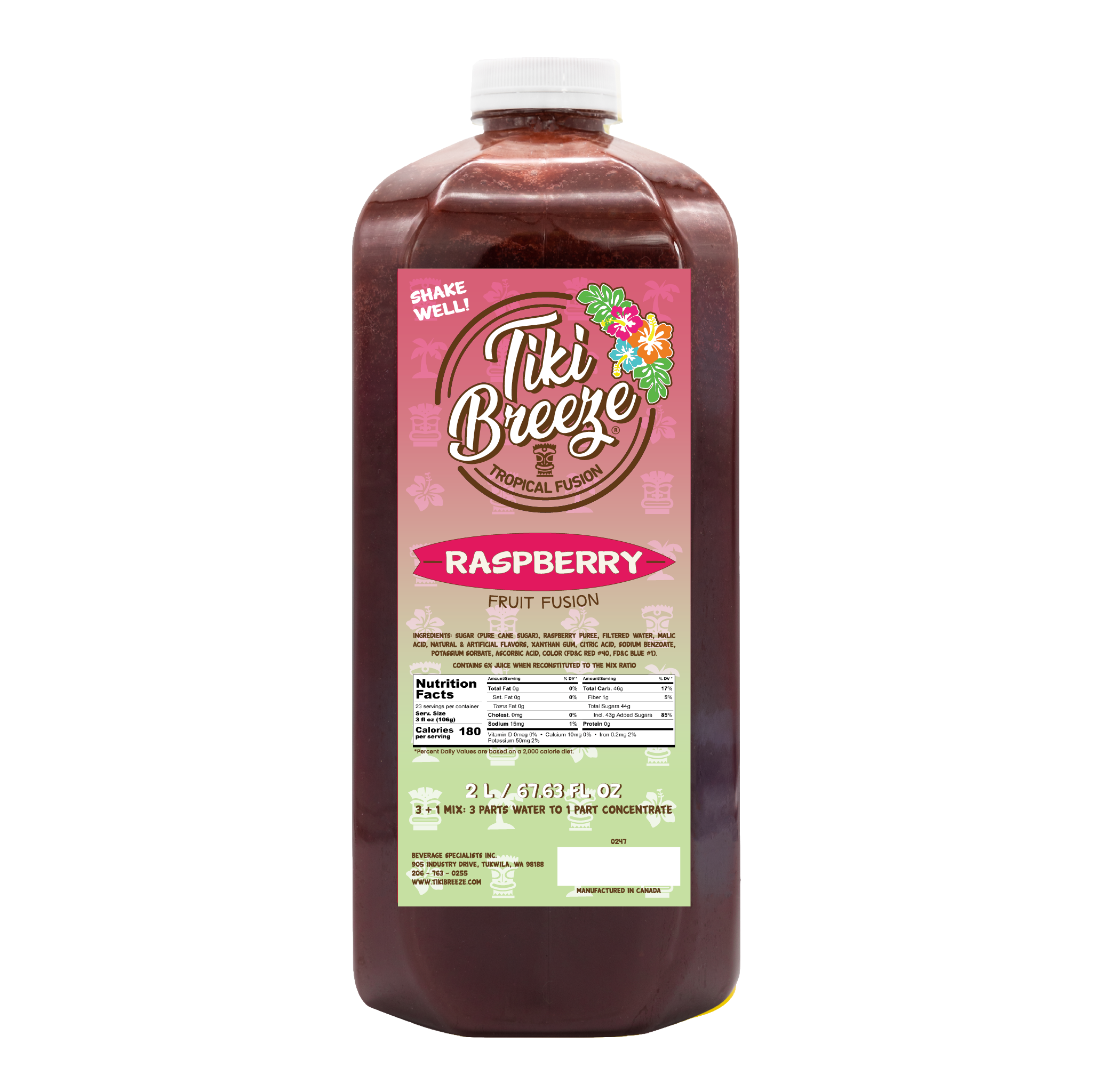 Tiki Breeze - Raspberry Fruit Fusion