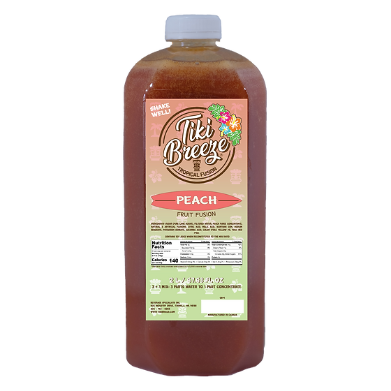 Tiki Breeze - Peach Fruit Fusion | Tiki Breeze