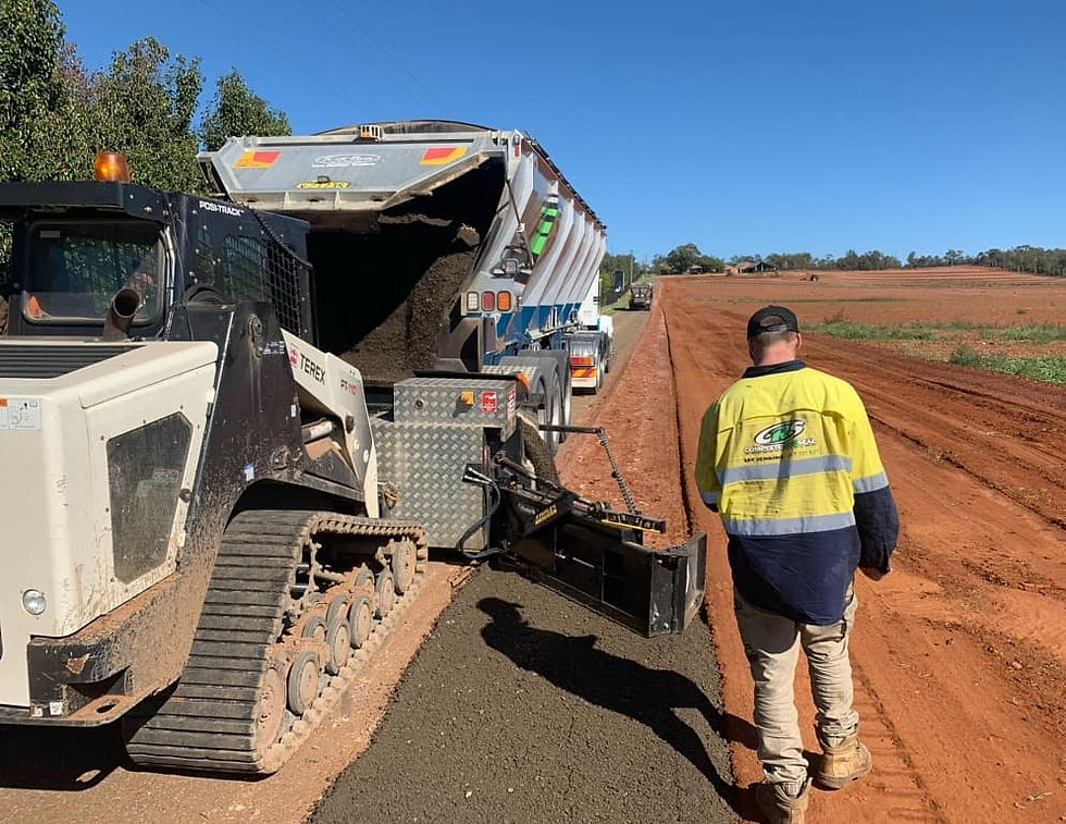 ShoulderMaster Paver For Road Widening At Work