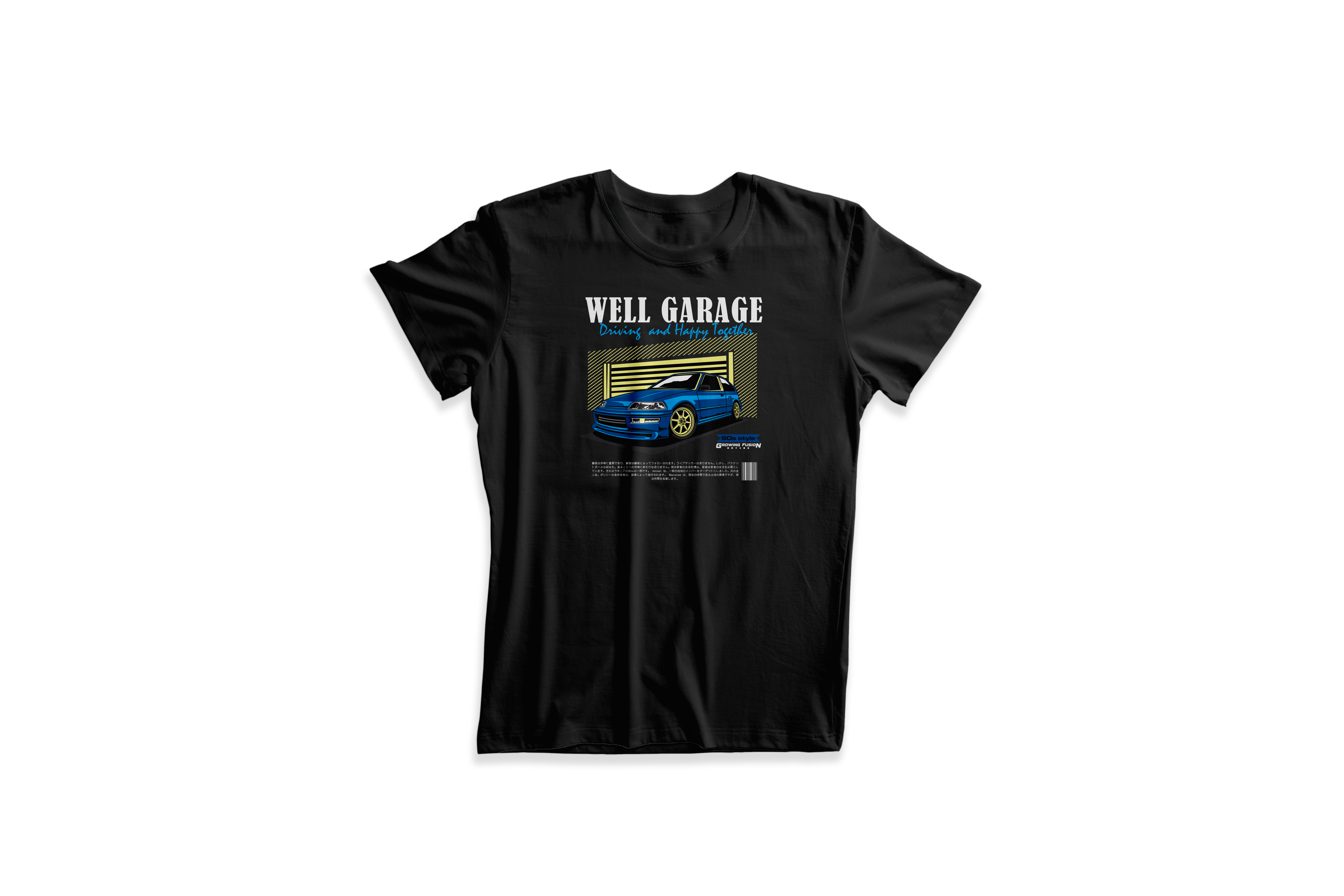 Playera Honda CRX 90s Style