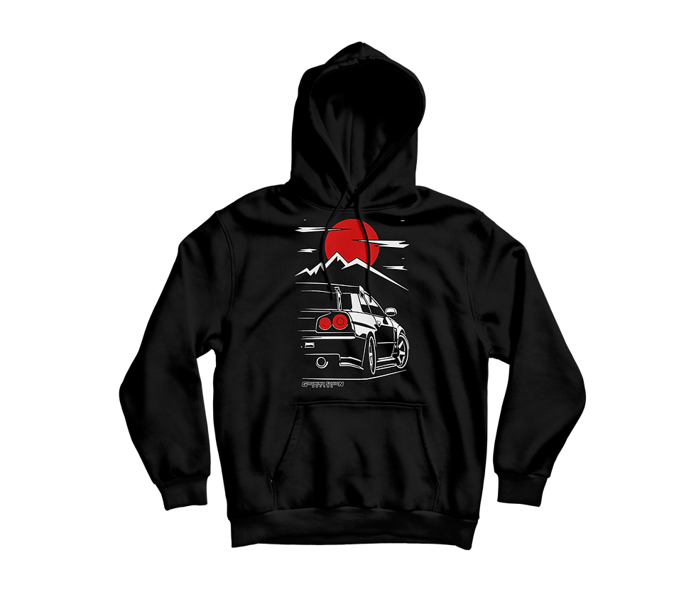 Hoodie Nissan Skyline GTR R34 Fuji Japan