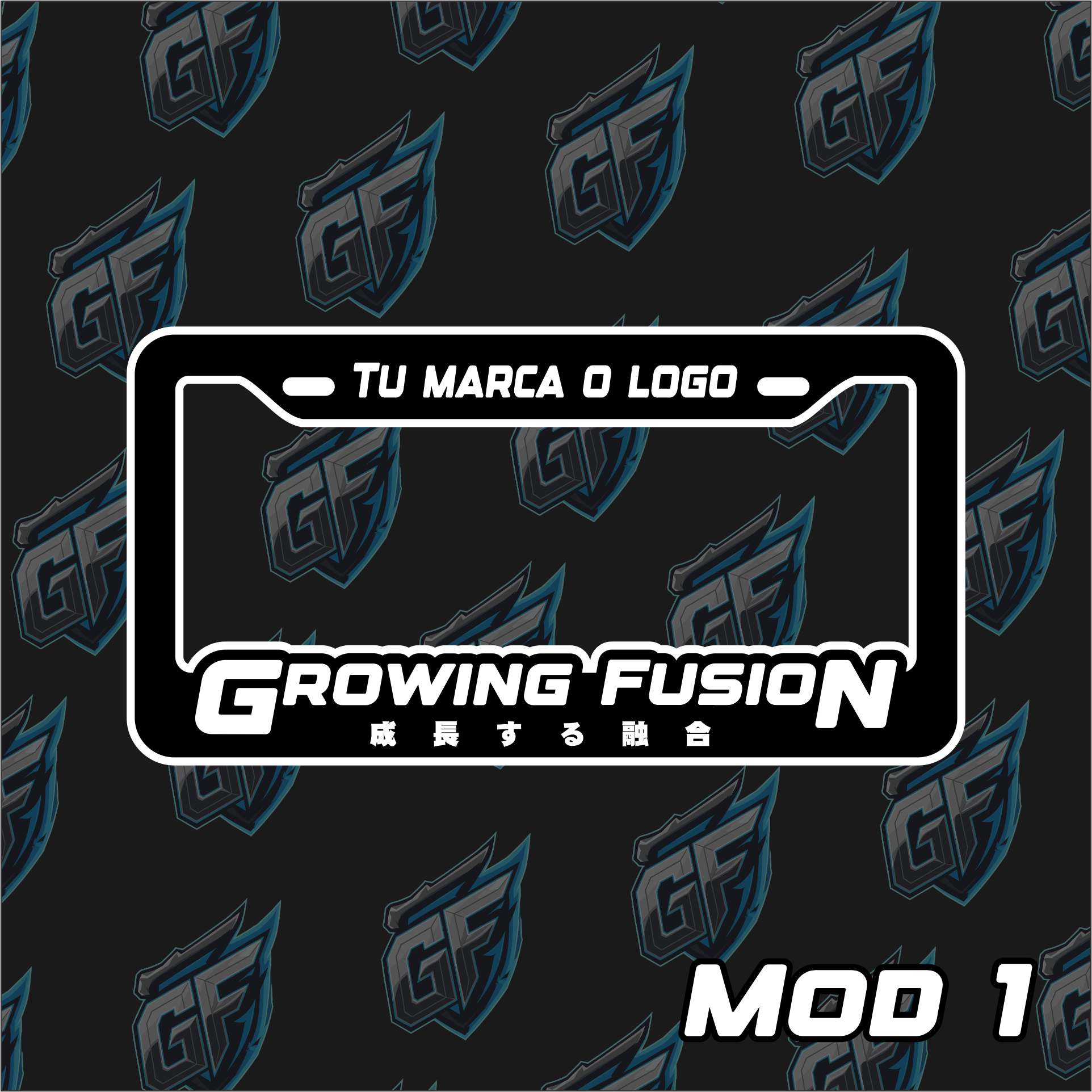 Porta Placas Personalizado