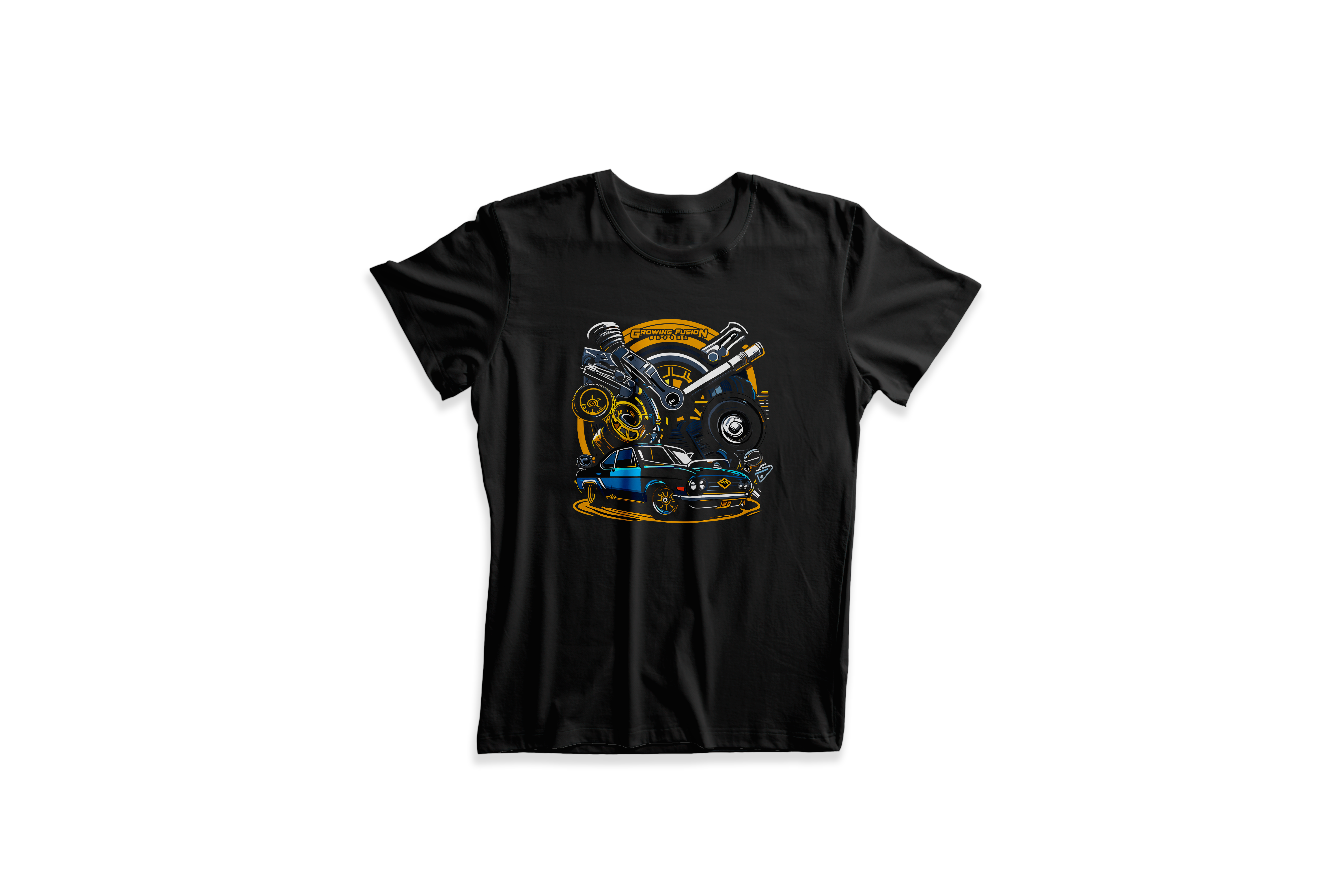 Playera Nissan GT 2000 Classic Illustration