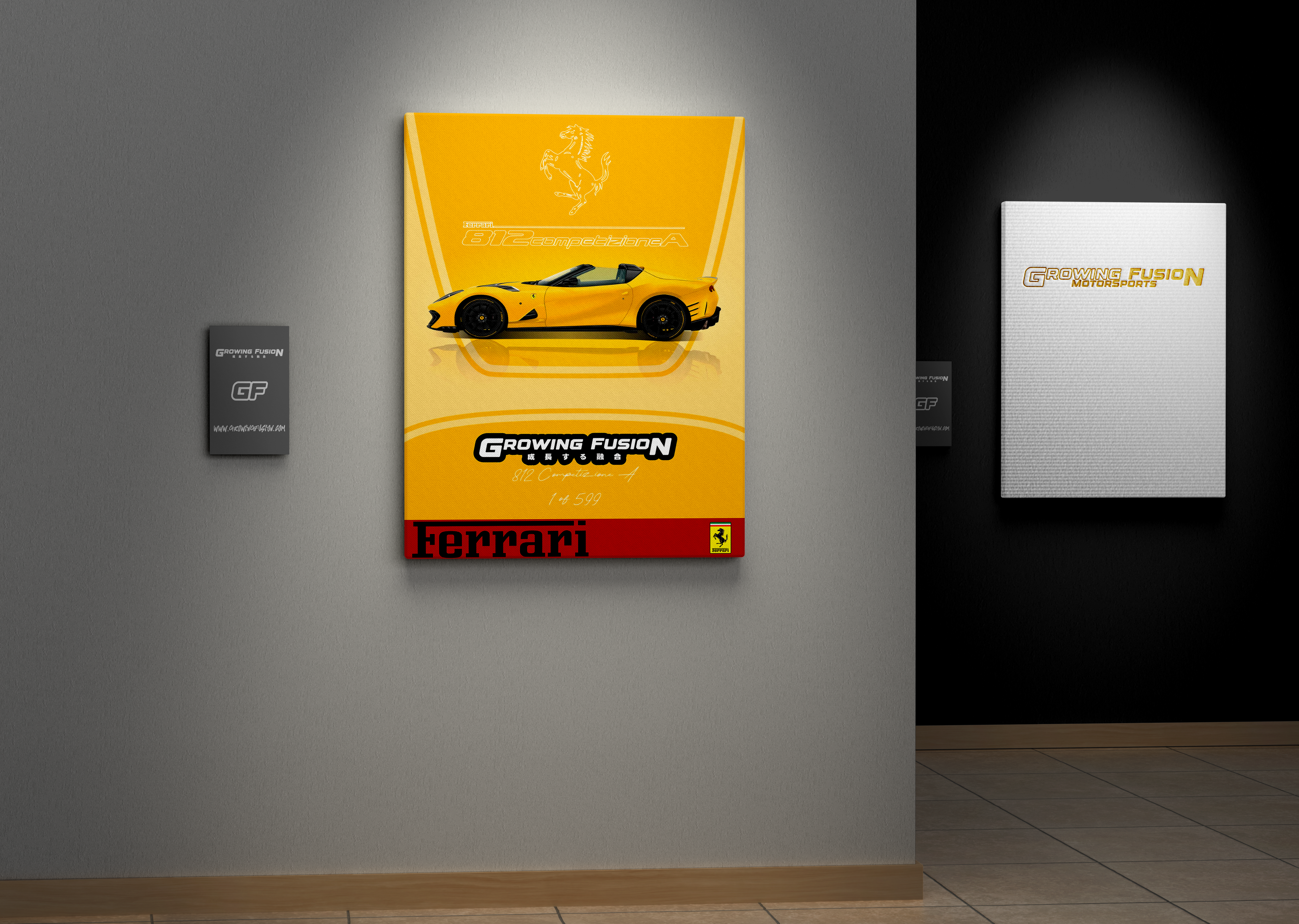 Canvas Ferrari 812 Competición A