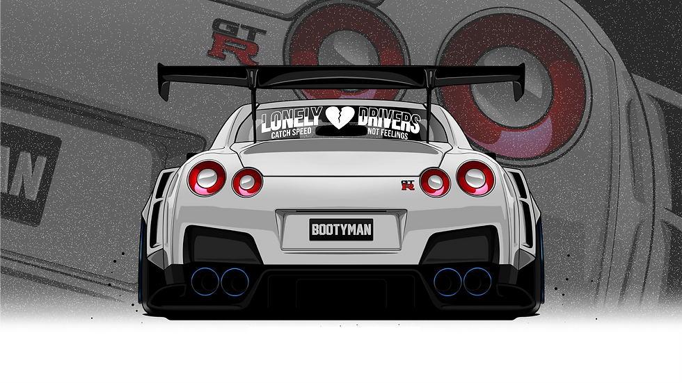 Miniatura: Sticker Lonely Drivers