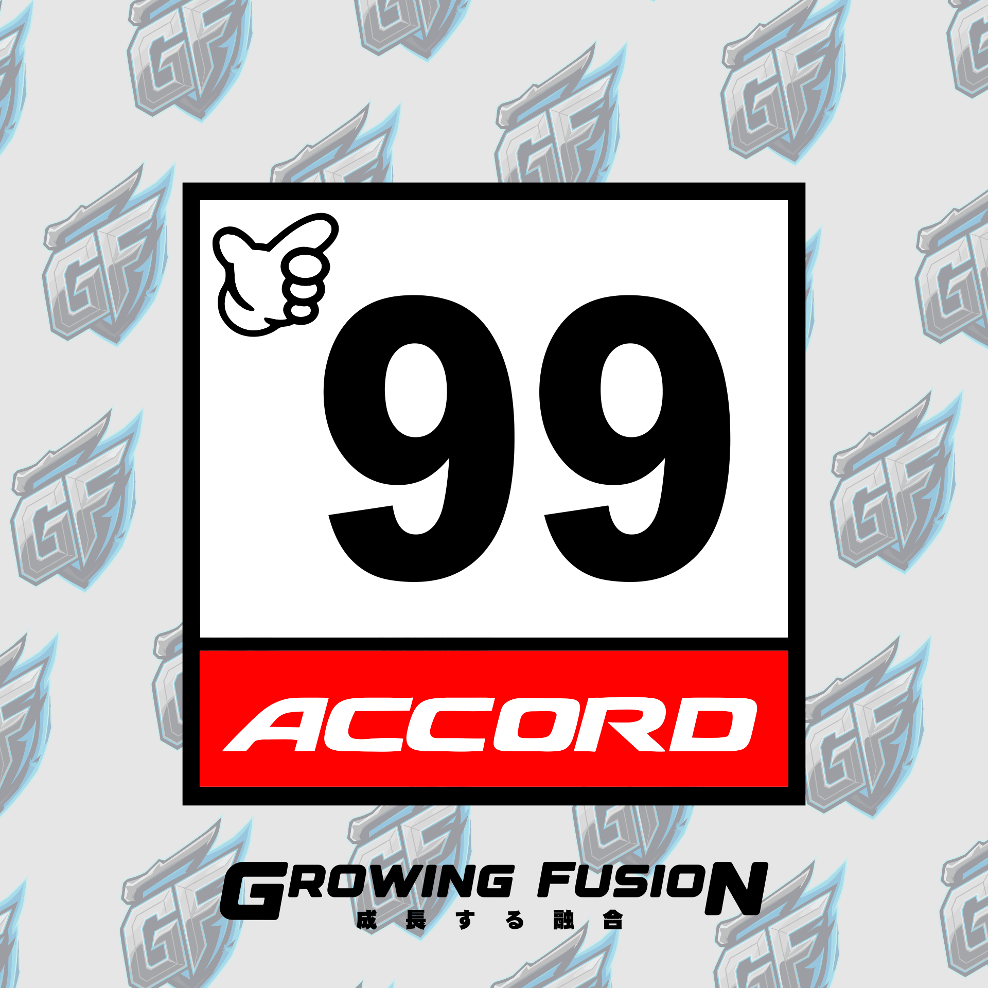 Tablero numérico JDM Honda Accord