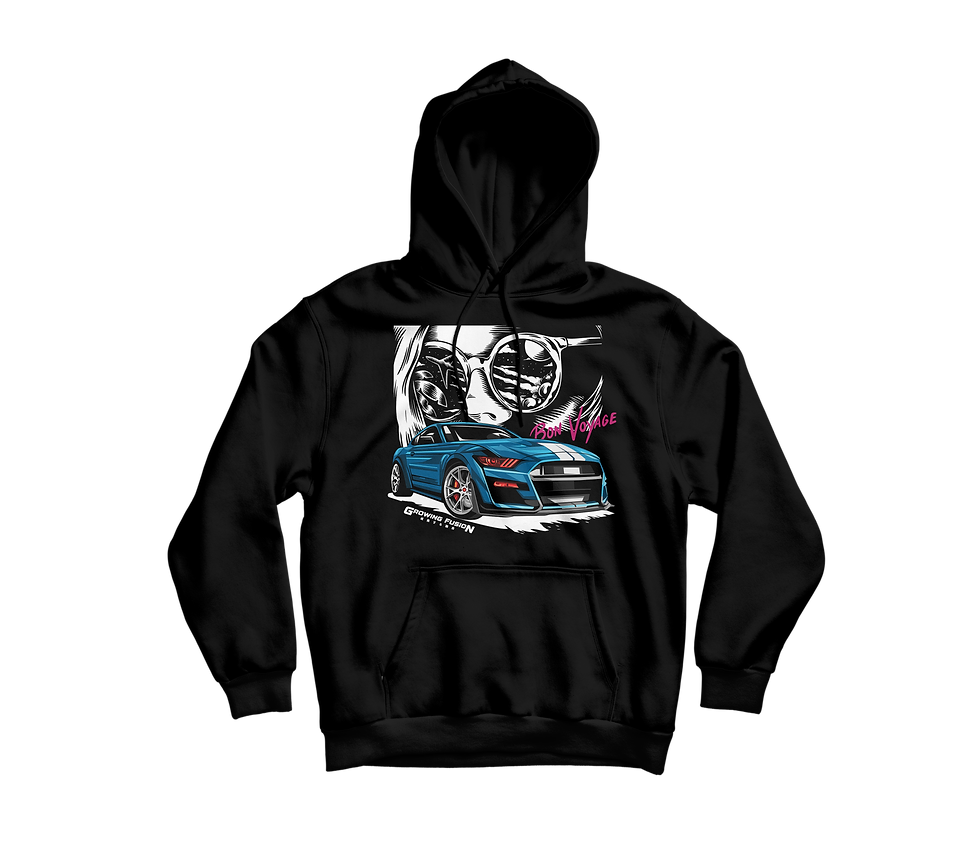 Hoodie Ford Mustang GT500 Bon Voyage