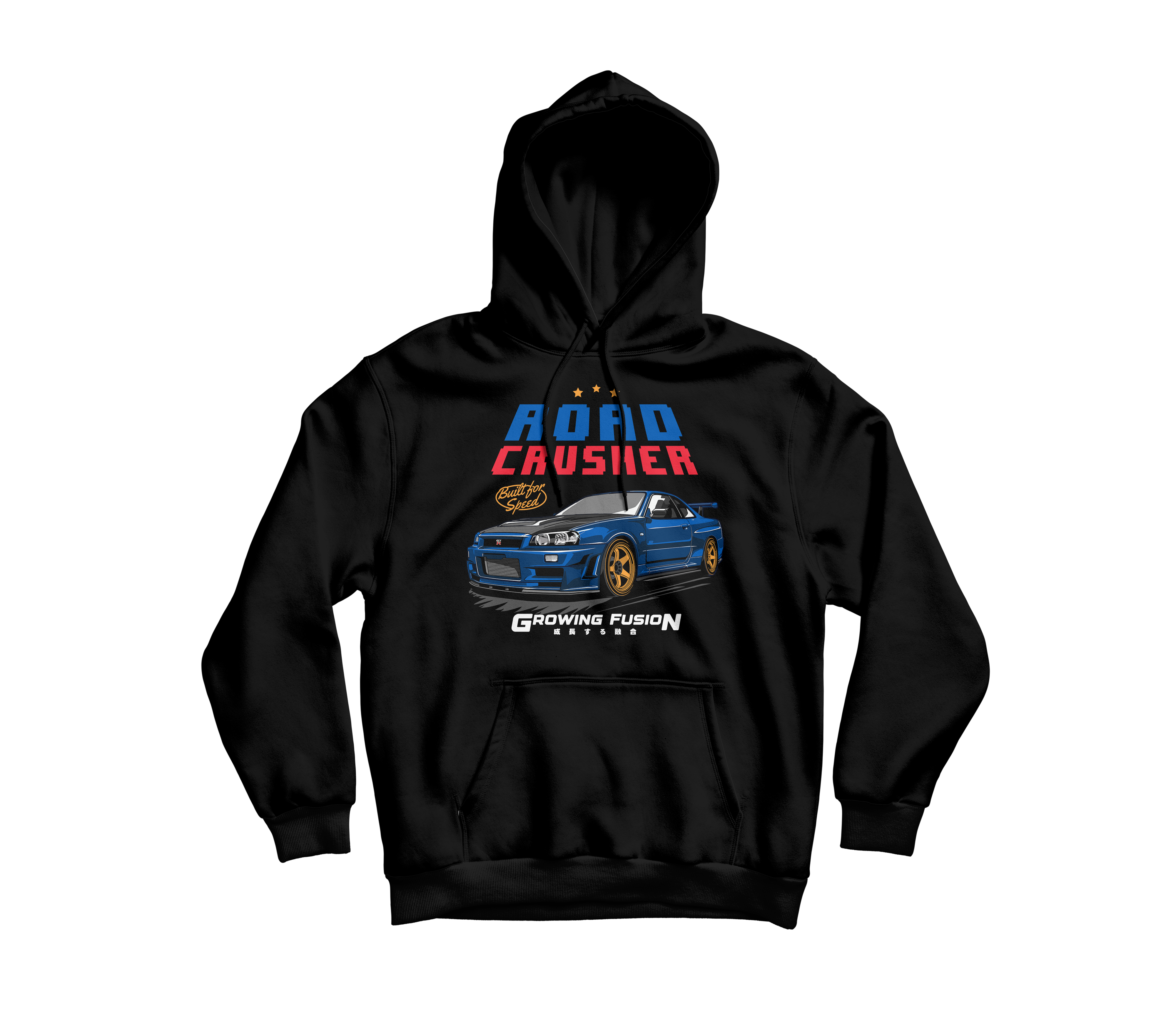 Hoodie Nissan GTR R34 Road Crusher BFS