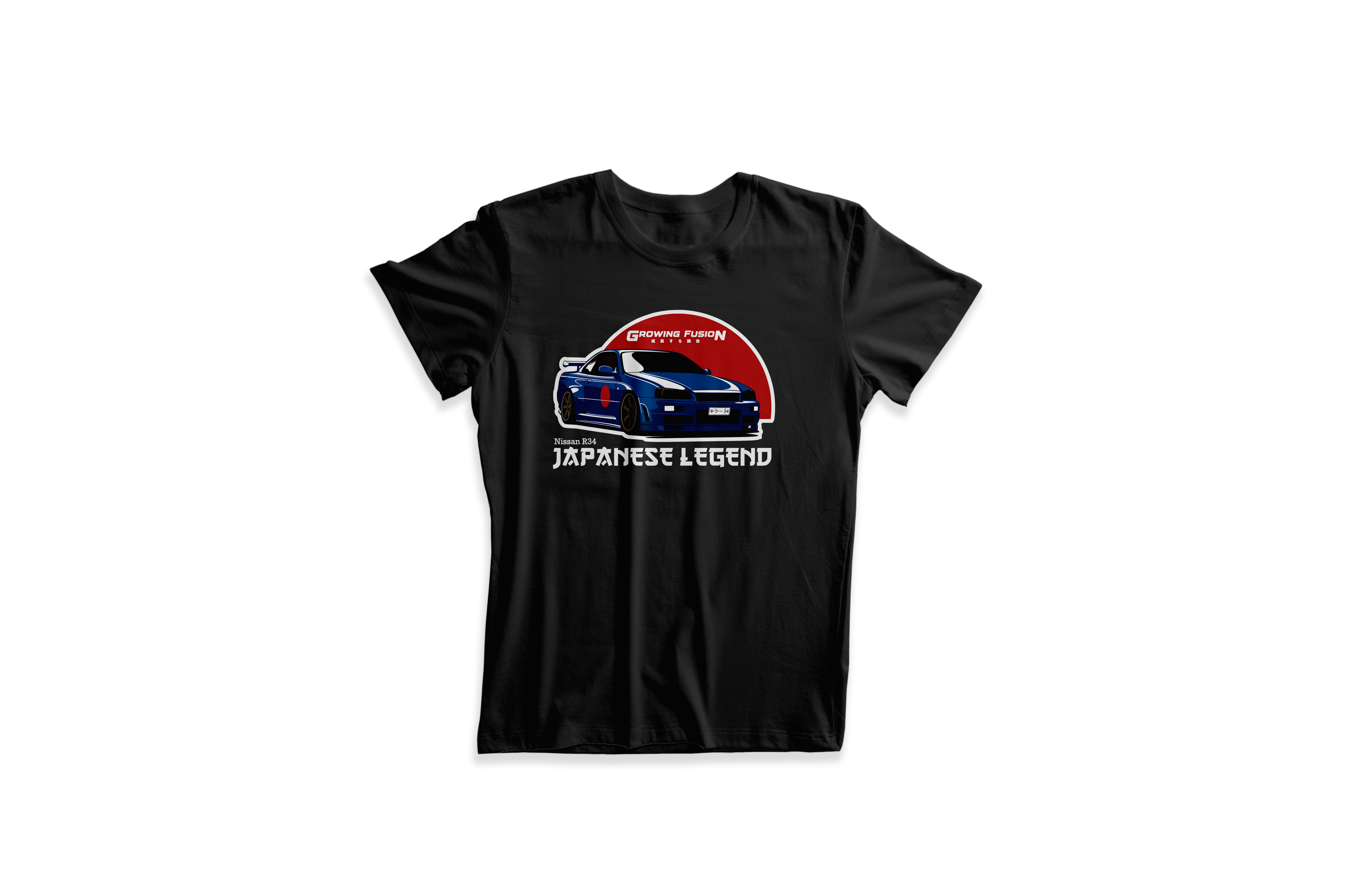 Playera Nissan R34 Japanese Legend