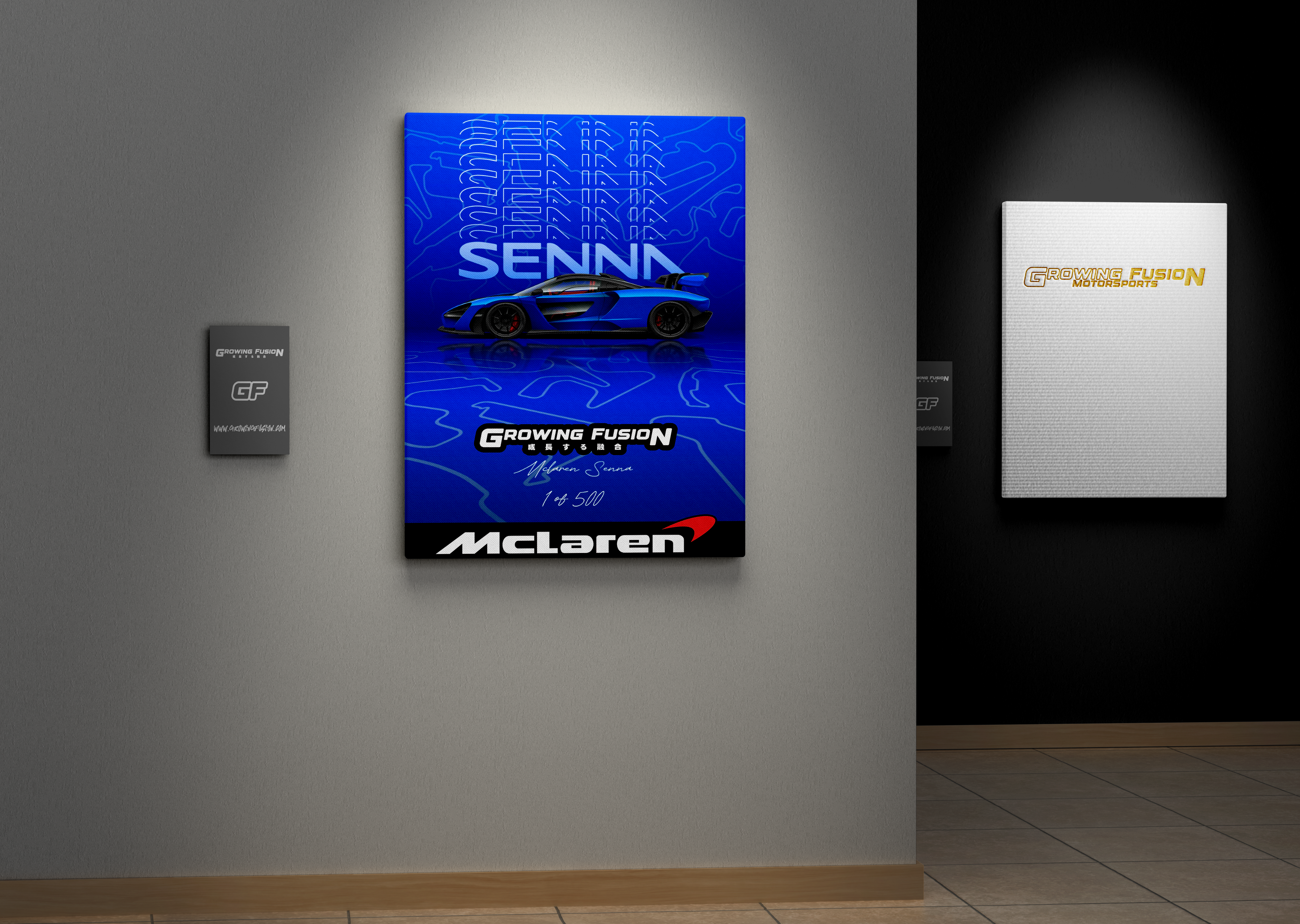 Canvas McLaren Senna