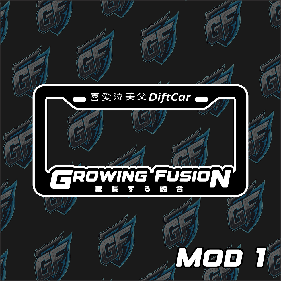 Porta Placas JDM Drift Car