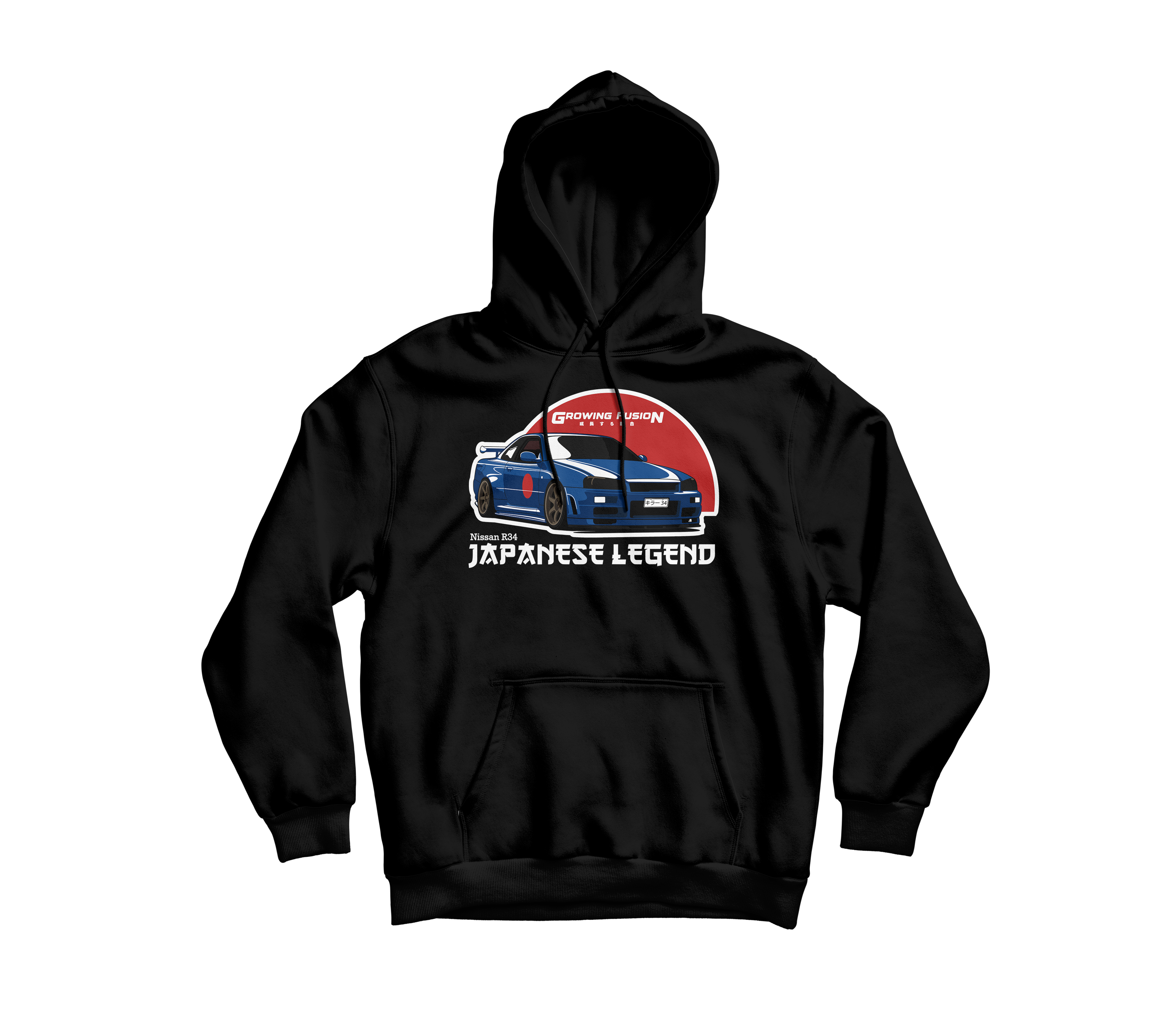 Hoodie Nissan Skyline R34 JDM Legend