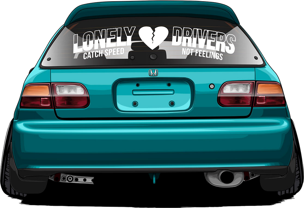 Miniatura: Sticker Lonely Drivers