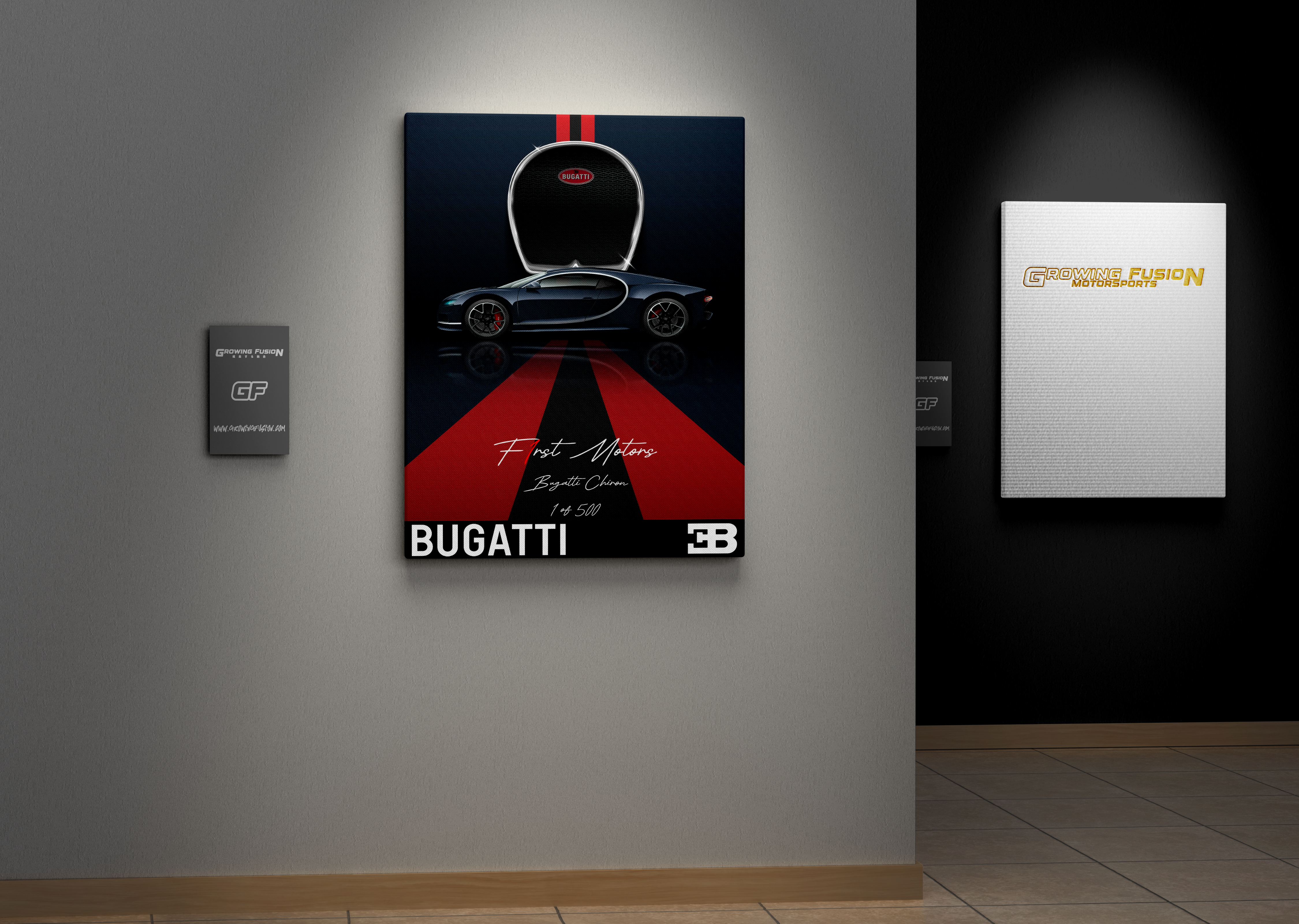 Canvas Bugatti Chiron