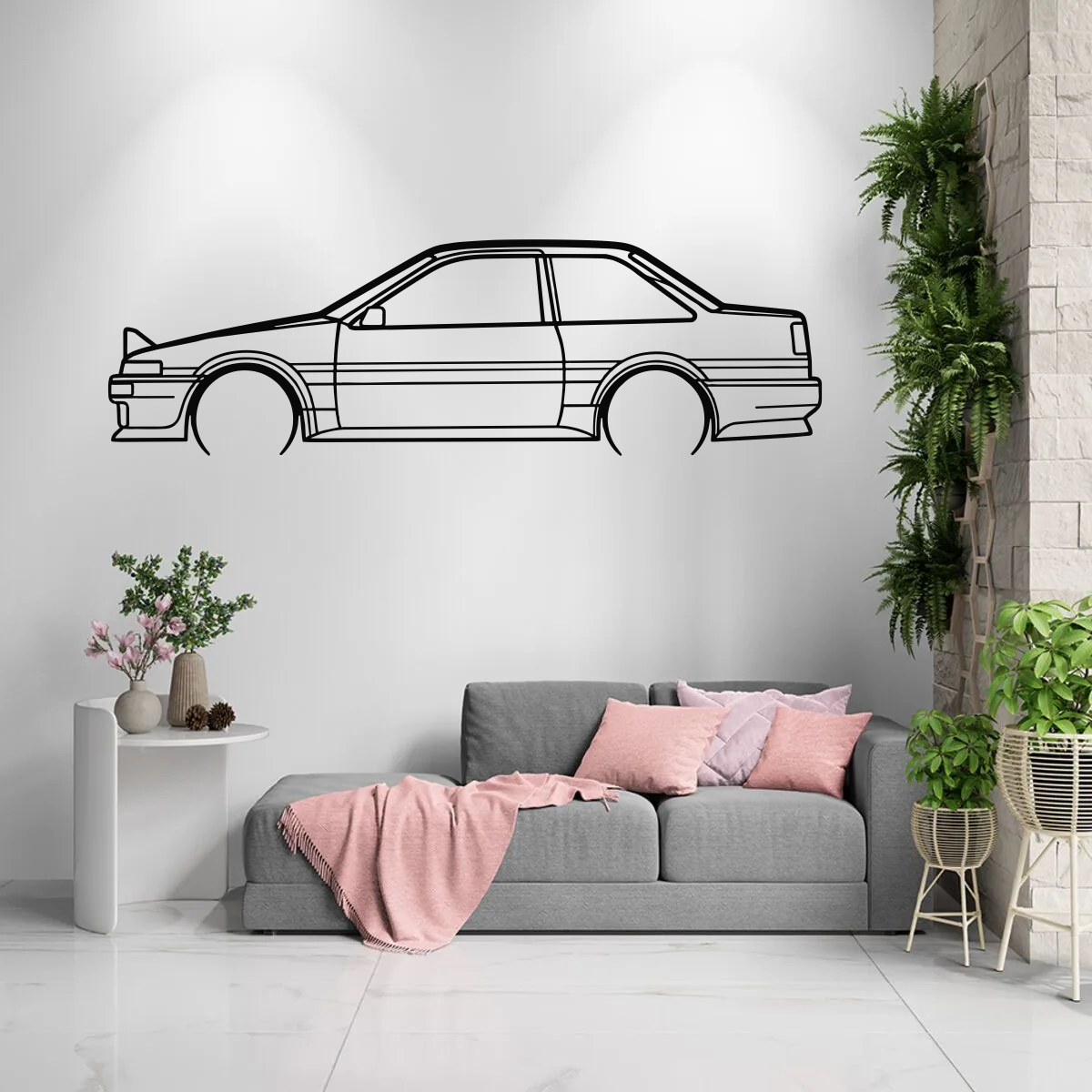 Silueta Decorativa Toyota AE86 Trueno