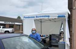 Onoway Health Centre Tent Donated