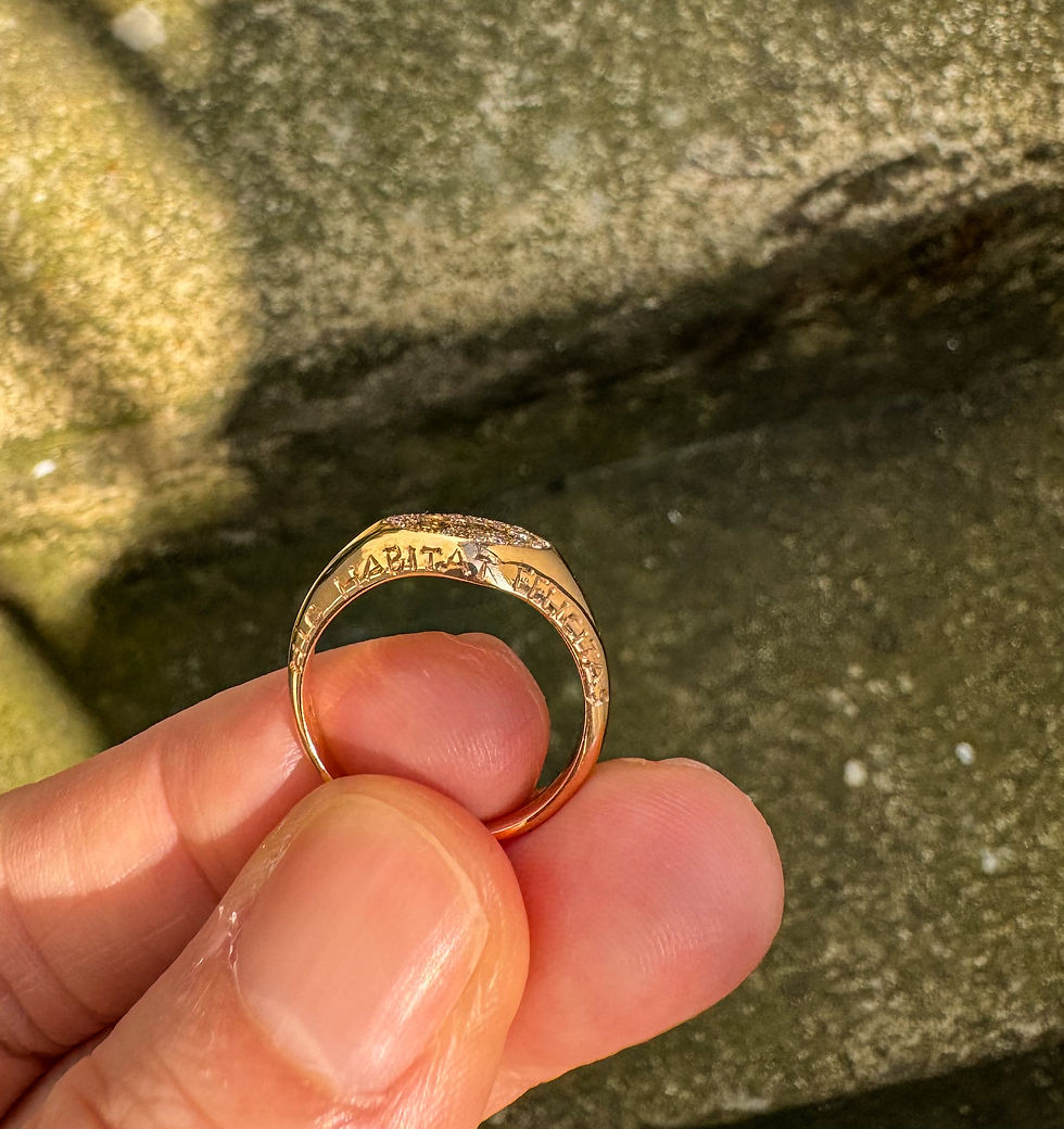 Thumbnail: Fascinus ring 18k pink gold