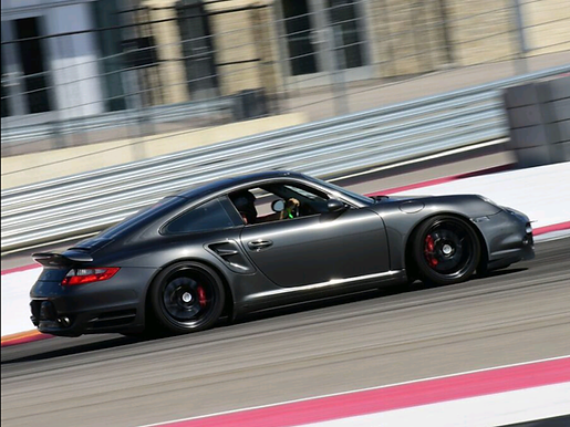 Co-founder of The Paddock at High Performance Driving weekend, on track at speed at Circuit of the Americas