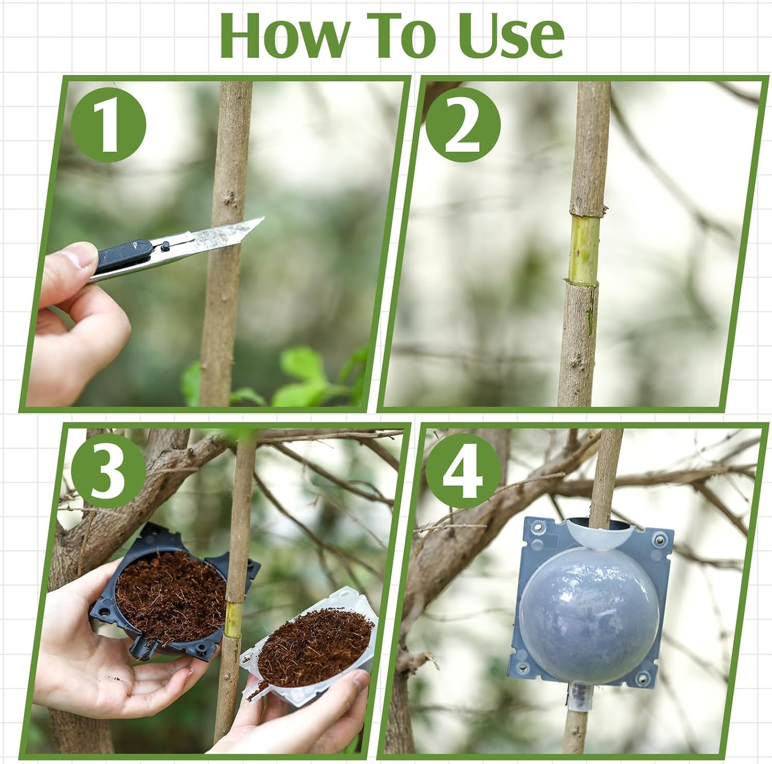 Air Layering Rooting Ball Pods