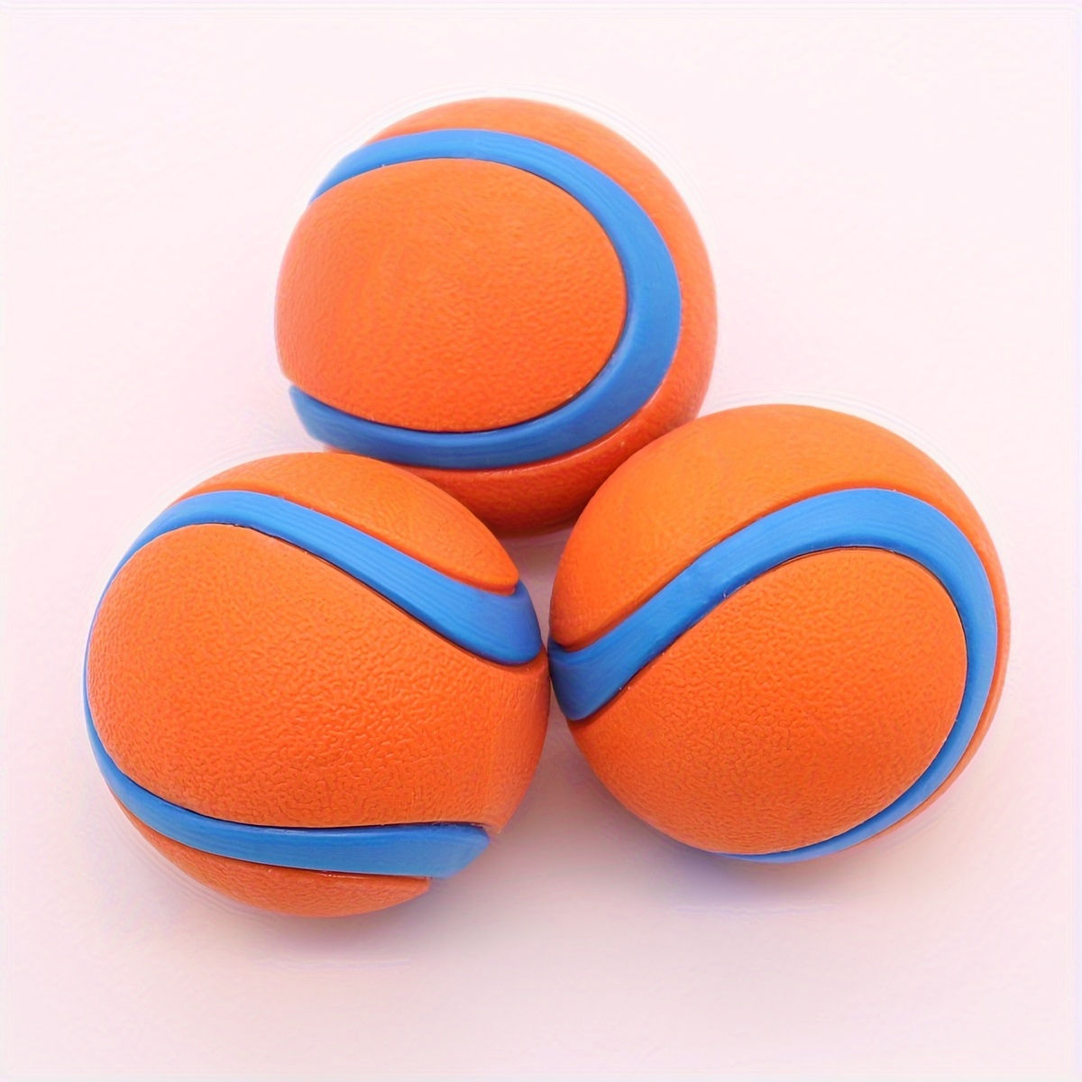 Silicone Chew Ball — Interactive Fetch & Dental Toy
