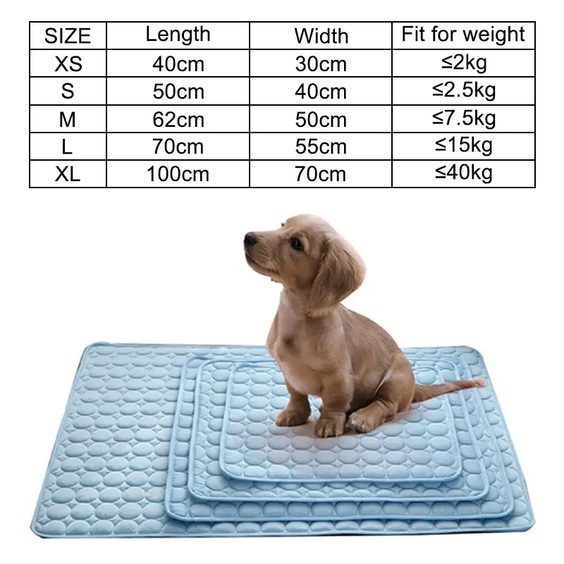 Self-Cooling Dog & Cat Mat — Lightweight Cooling Pad