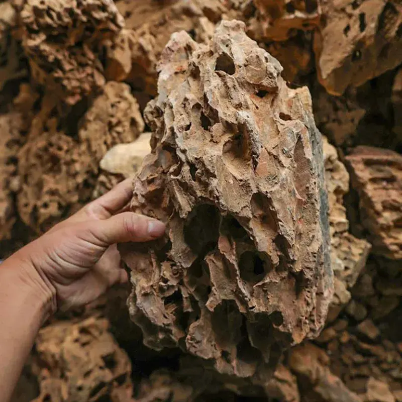 Natural Aquarium Rockery Stone - 250g 500g 1000g