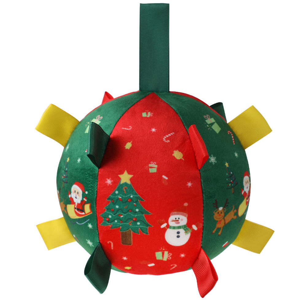 Thumbnail: Pet Bell Sound Toy Ball | Interactive Dog Football for Outdoor Training & Play