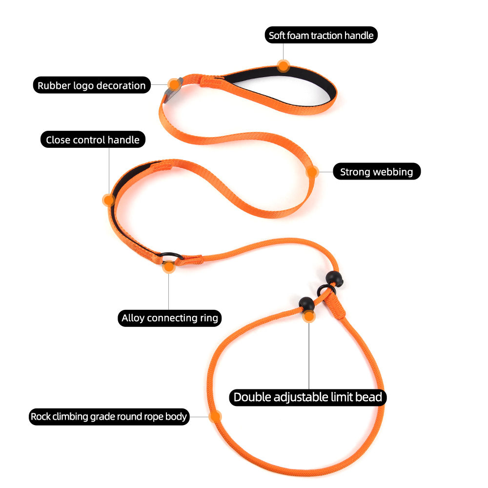 Adjustable All-in-One Anti-Pull Dog Leash